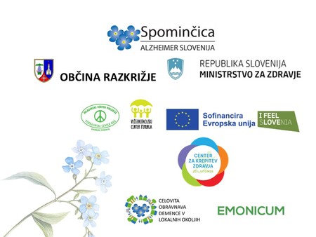 logotipi MCP, CKZ, Spominčica, Emonicum, občina Razkrižje